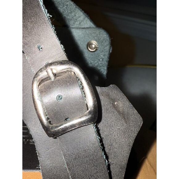 Bjork Swedish Comfort Black Leather Wooden Clog Sandals EU 37 / US 6.5–7 - Picture 6 of 8